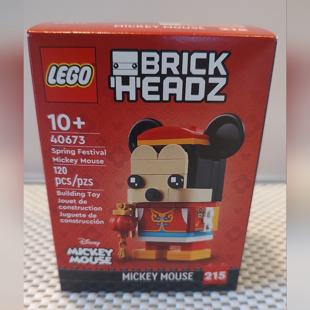 Lego Brick Headz 40673 Spring Festival Mickey Mouse Disney #215 - Picture 1 of 4
